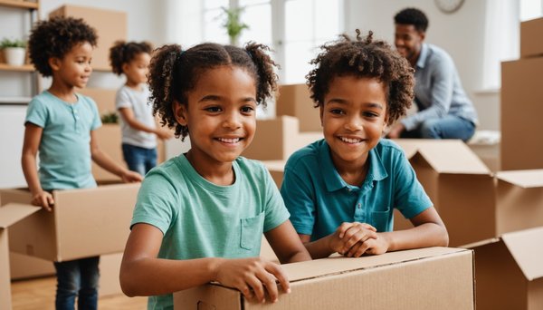 Déménager avec des enfants : comment les impliquer ?